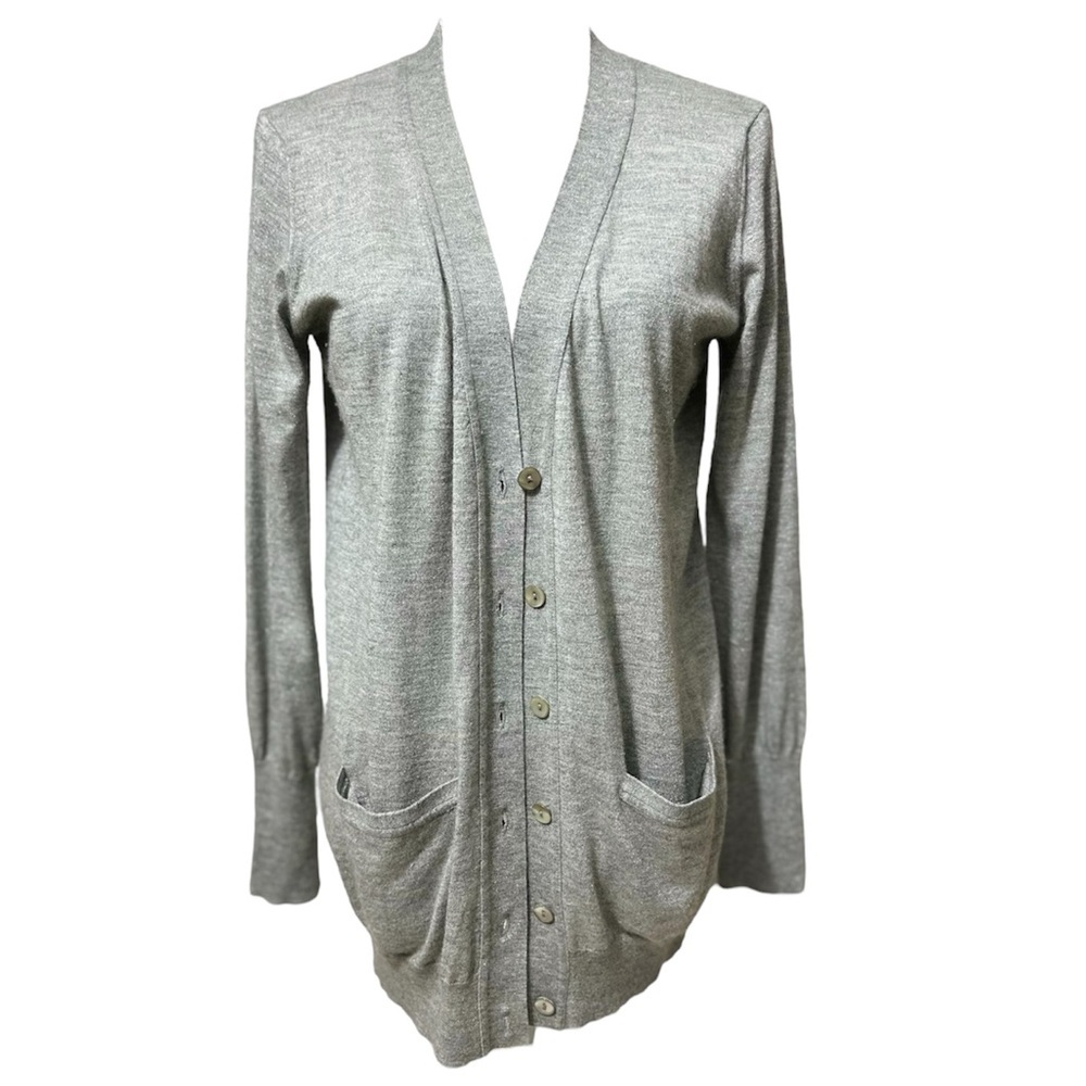 Autumn cashmere blend cashmere silk button down cardigan S